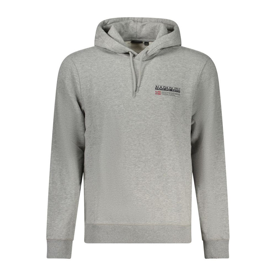 Gray Cotton Men Sweater