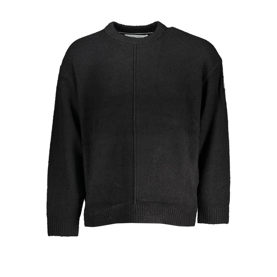Black Cotton Sweater