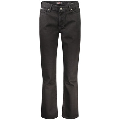Black Cotton Jeans Denim