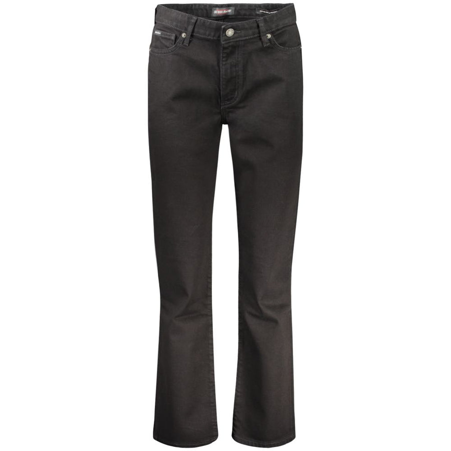 Black Cotton Jeans Denim