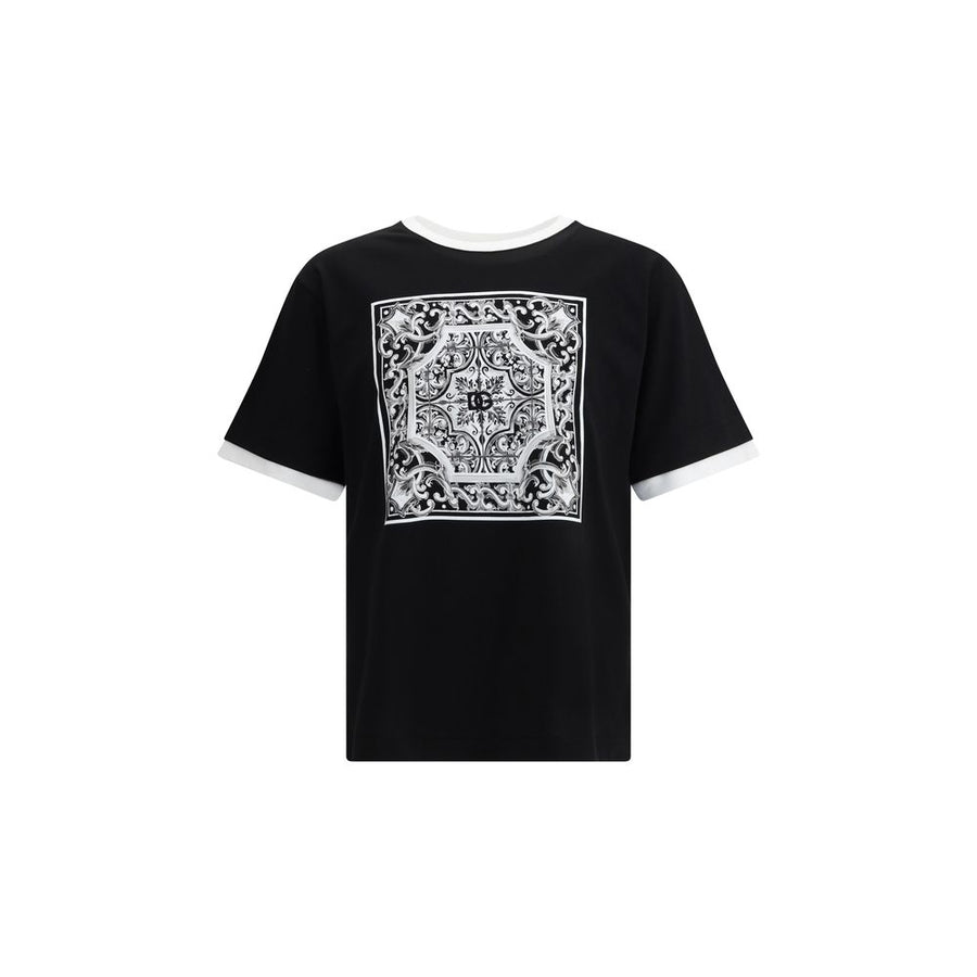 Black Cotton T-Shirt