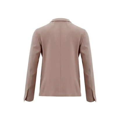 Gray Polyester Coat