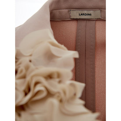 Gray Polyester Coat