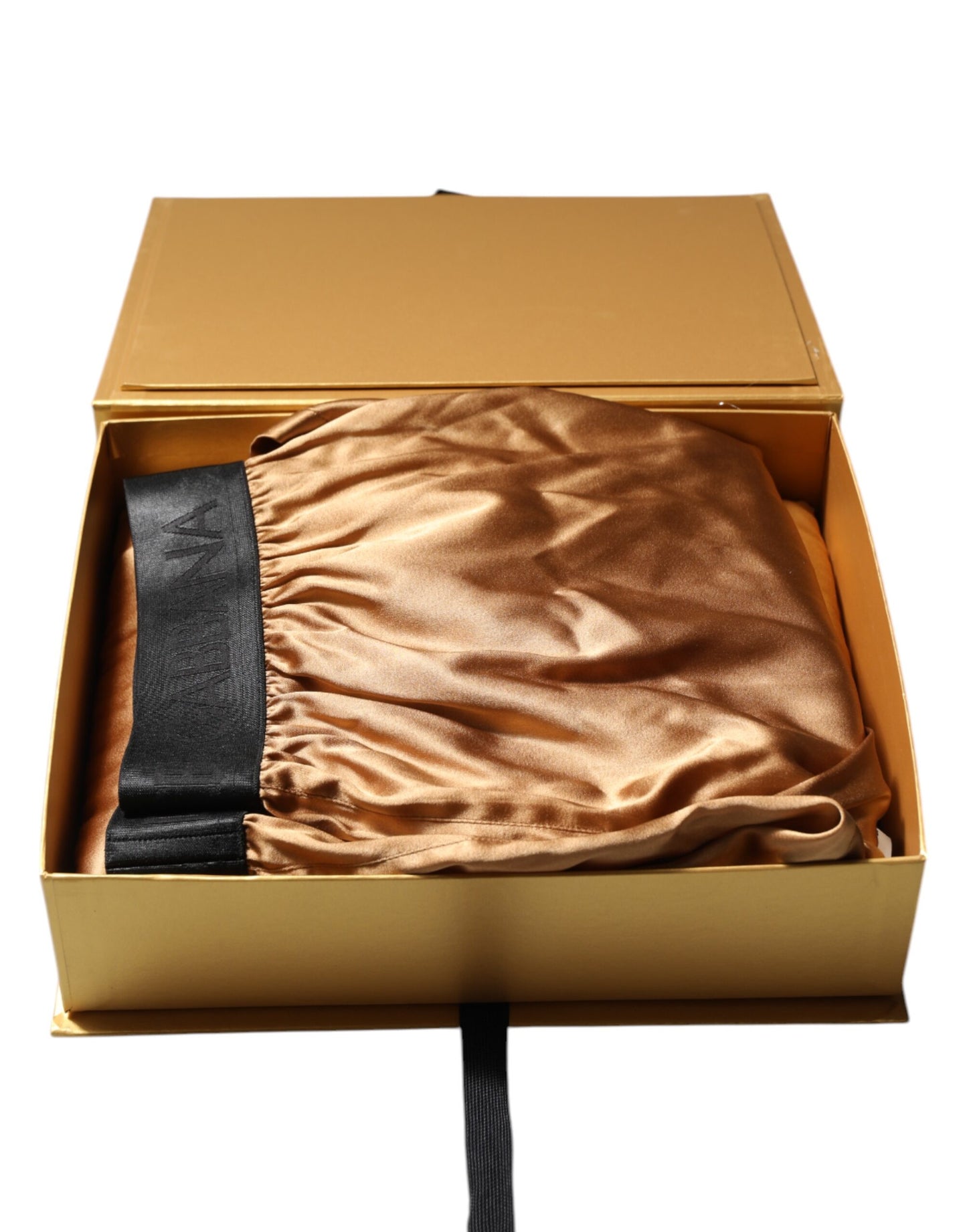 Beige Men Regular Boxer Eye Mask Set Underwear