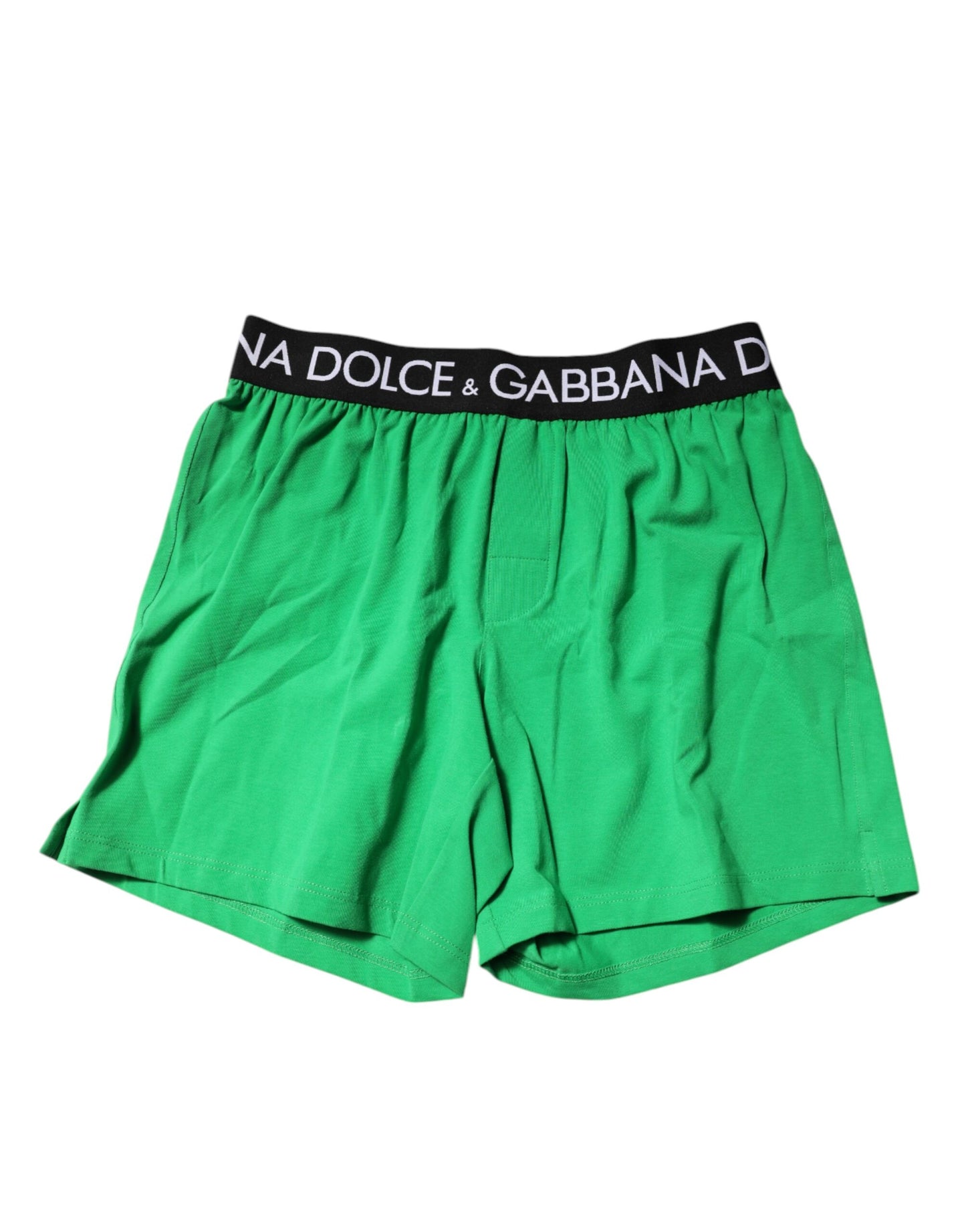 Green Cotton Regular Boxer Shorts Underwear