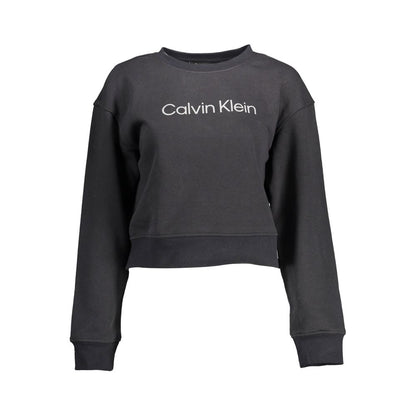 Black Cotton Women Sweater