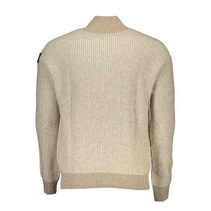 Beige Wool Sweater