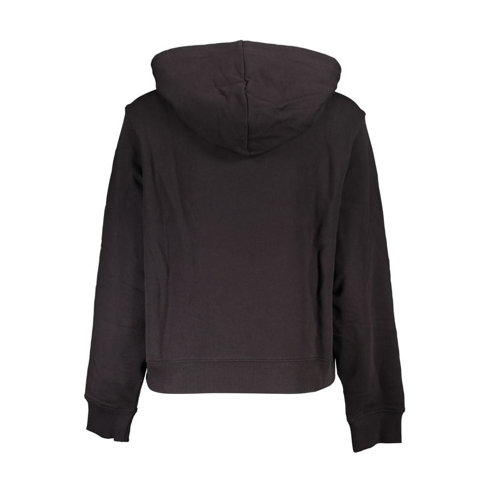 Black Cotton Sweatshirt