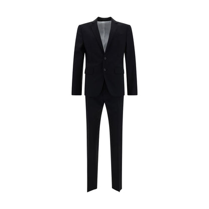 Black Fleece Wool Two-Piece Suit