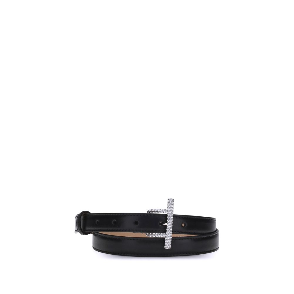 Black Calf Leather Bos Taurus Regular Belt
