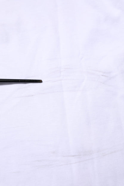 White Camouflage Cotton Men Crew Neck T-shirt