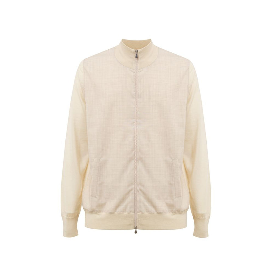 Beige Wool T-Shirt
