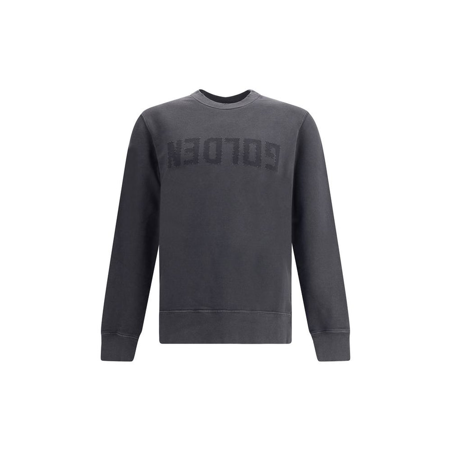 Black Cotton Sweatshirt