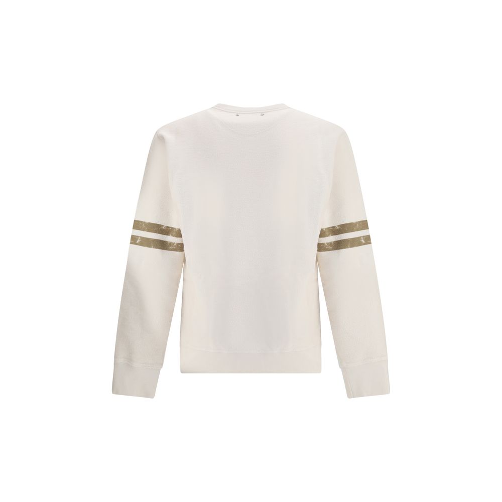 Beige Cotton Sweatshirt