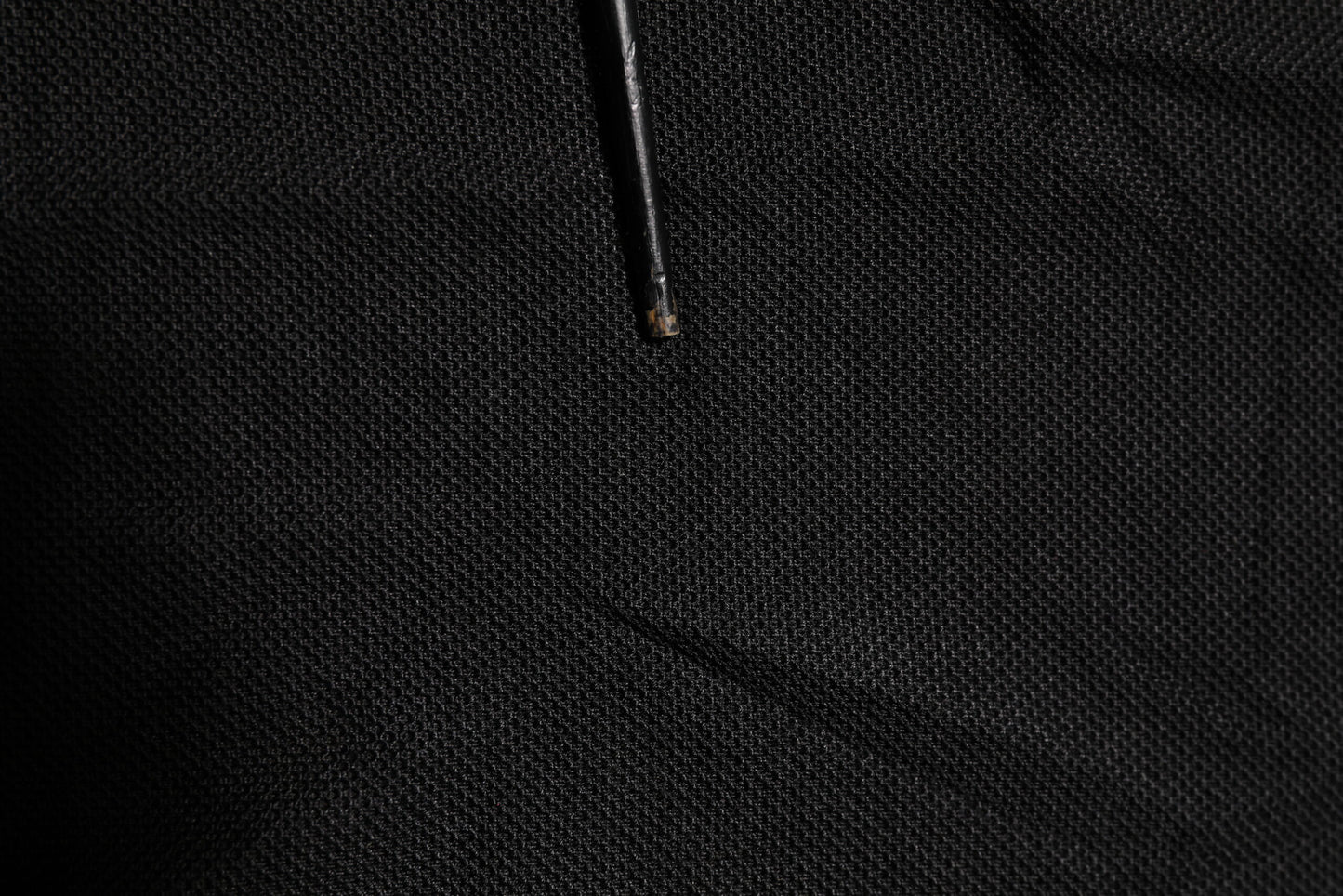 Black DG Silk Vneck Collared Men Polo T-shirt