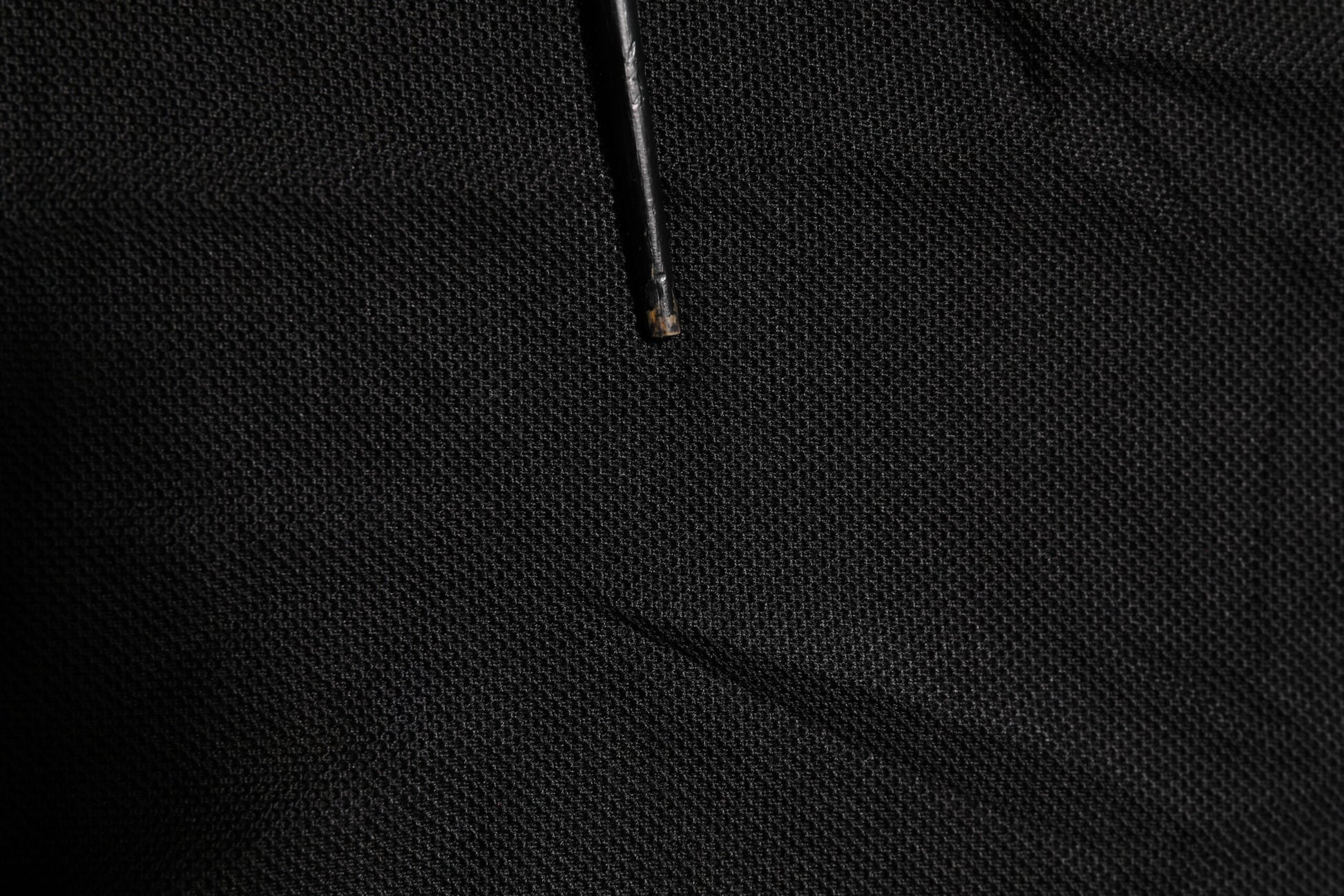 Black DG Silk Vneck Collared Men Polo T-shirt