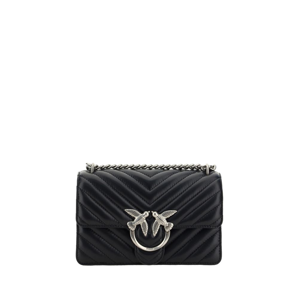 Black Calf Leather Bos Taurus Shoulder Bag