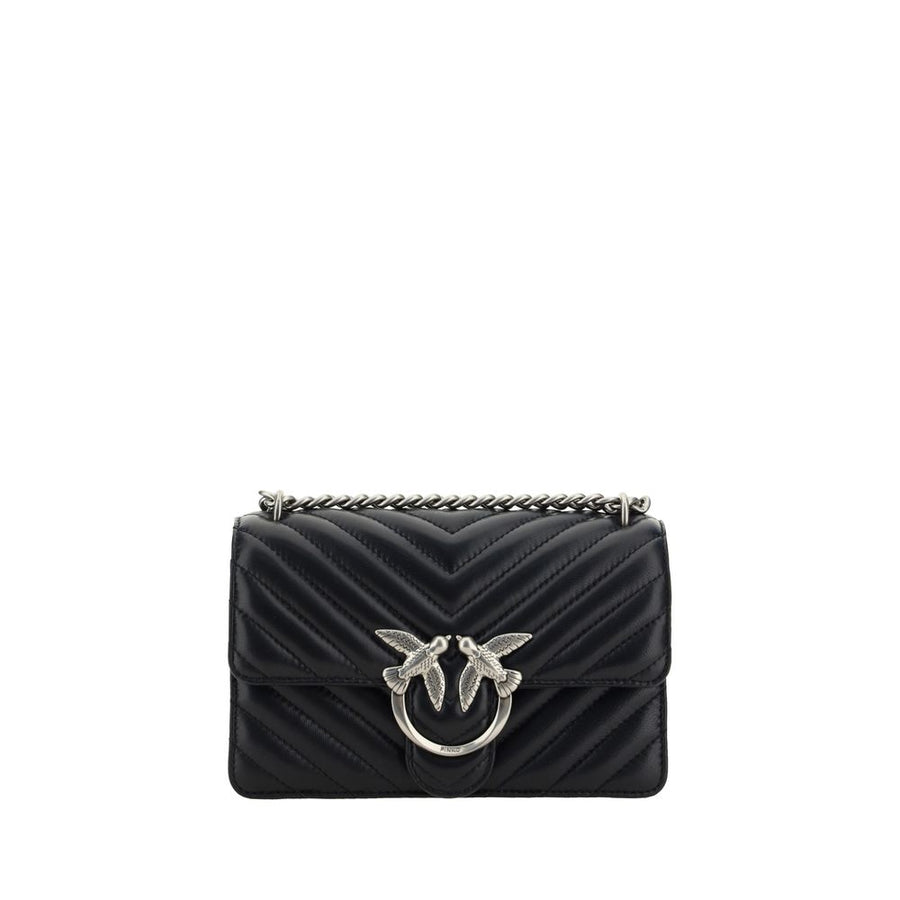 Black Calf Leather Bos Taurus Shoulder Bag