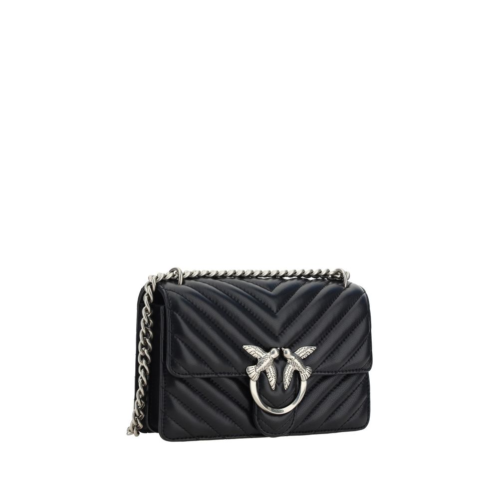 Black Calf Leather Bos Taurus Shoulder Bag