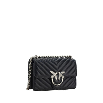 Black Calf Leather Bos Taurus Shoulder Bag