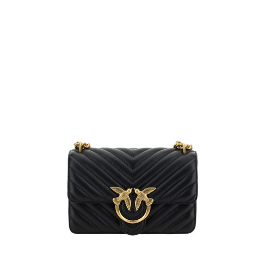 Black Calf Leather Bos Taurus Shoulder Bag