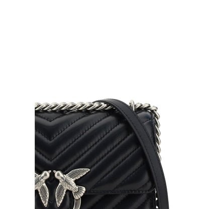 Black Calf Leather Bos Taurus Shoulder Bag