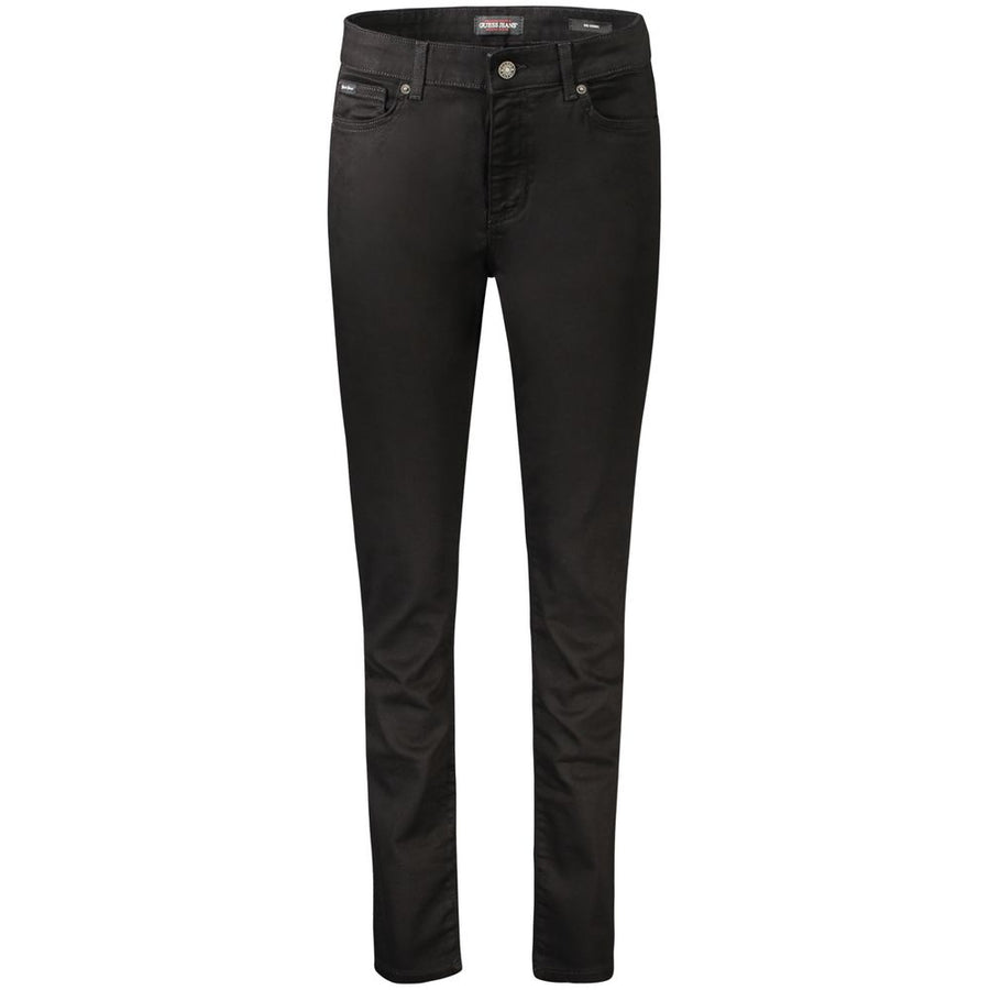 Black Cotton Jeans Denim