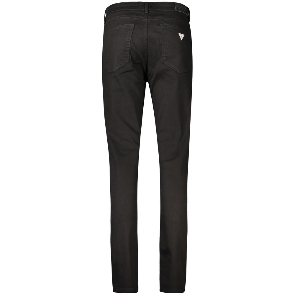 Black Cotton Jeans Denim