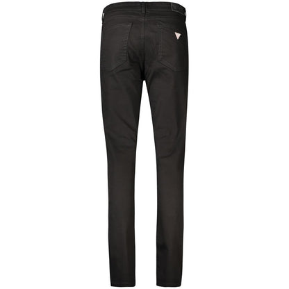 Black Cotton Jeans Denim