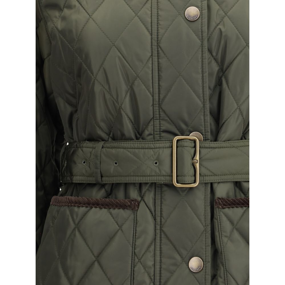 Green Polyamide Coat
