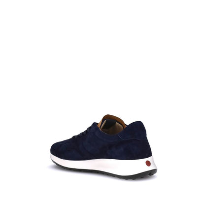 Black Calf Leather Bos Taurus Low Top Sneakers