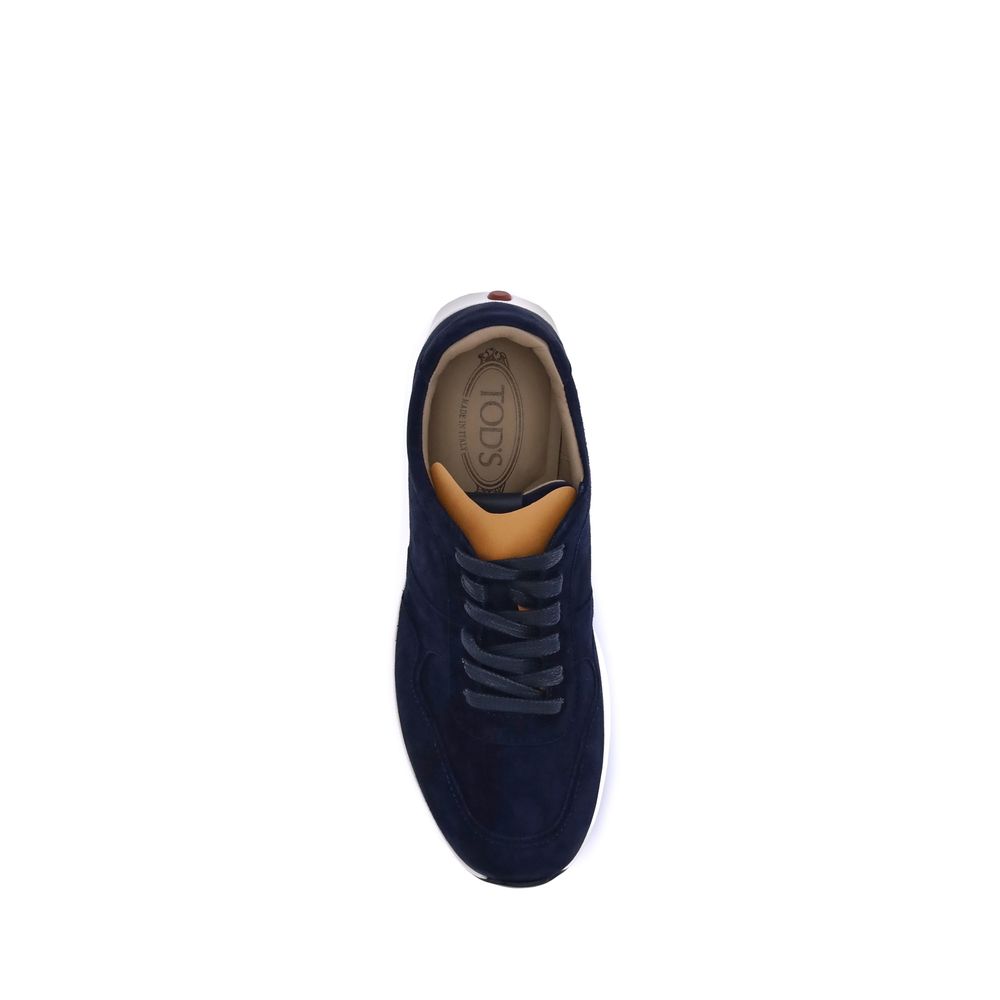 Black Calf Leather Bos Taurus Low Top Sneakers