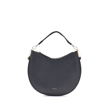 Black Calf Leather Bos Taurus Shoulder Bag
