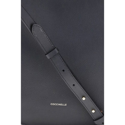 Black Calf Leather Bos Taurus Shoulder Bag