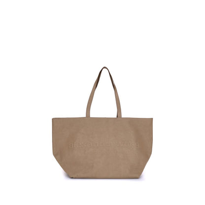 Beige Nylon Shoulder Bag