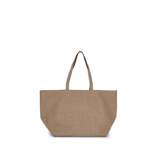 Beige Nylon Shoulder Bag