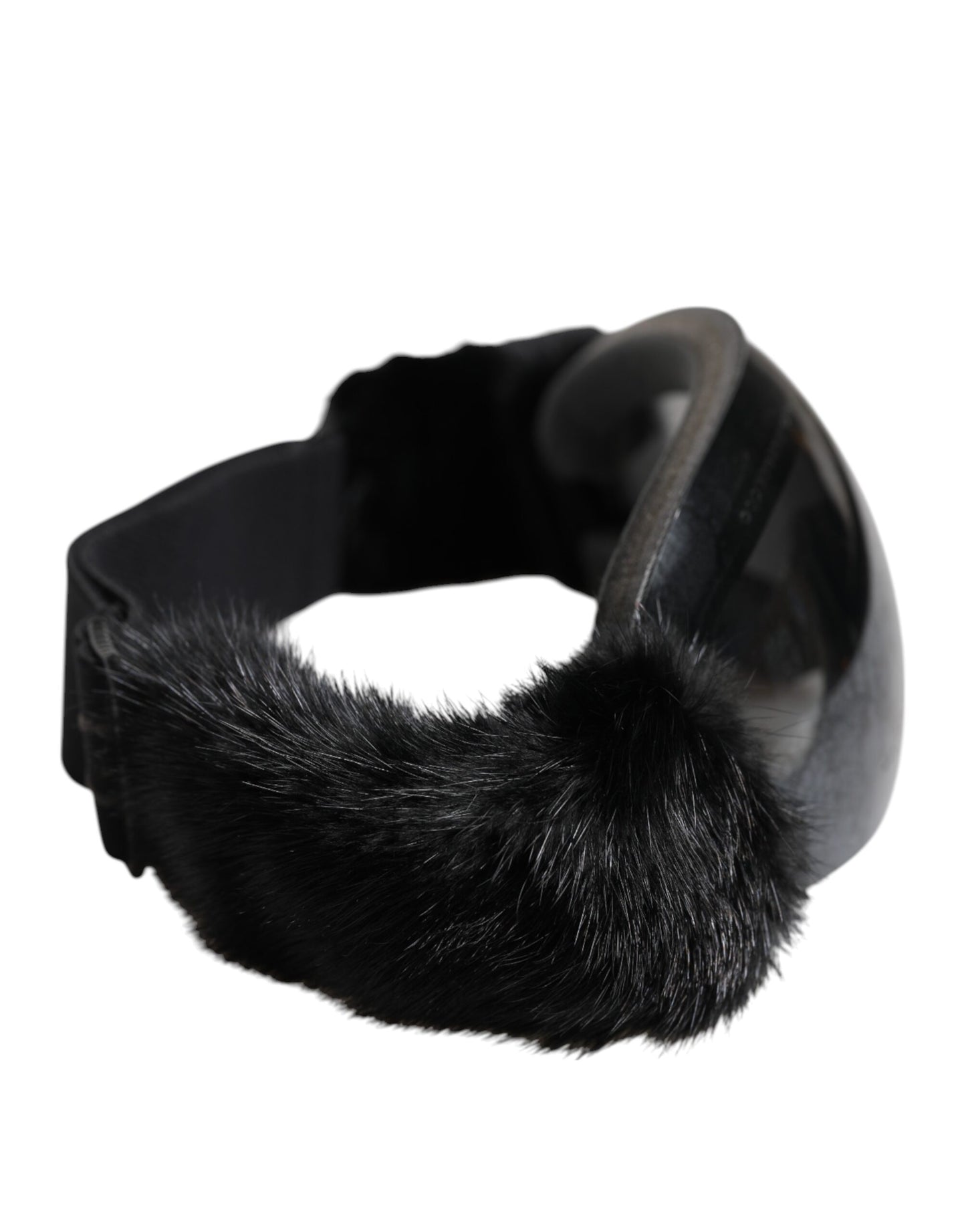 Black Bi0759 Lace Mirrored Ski Goggles Mask Sunglasses