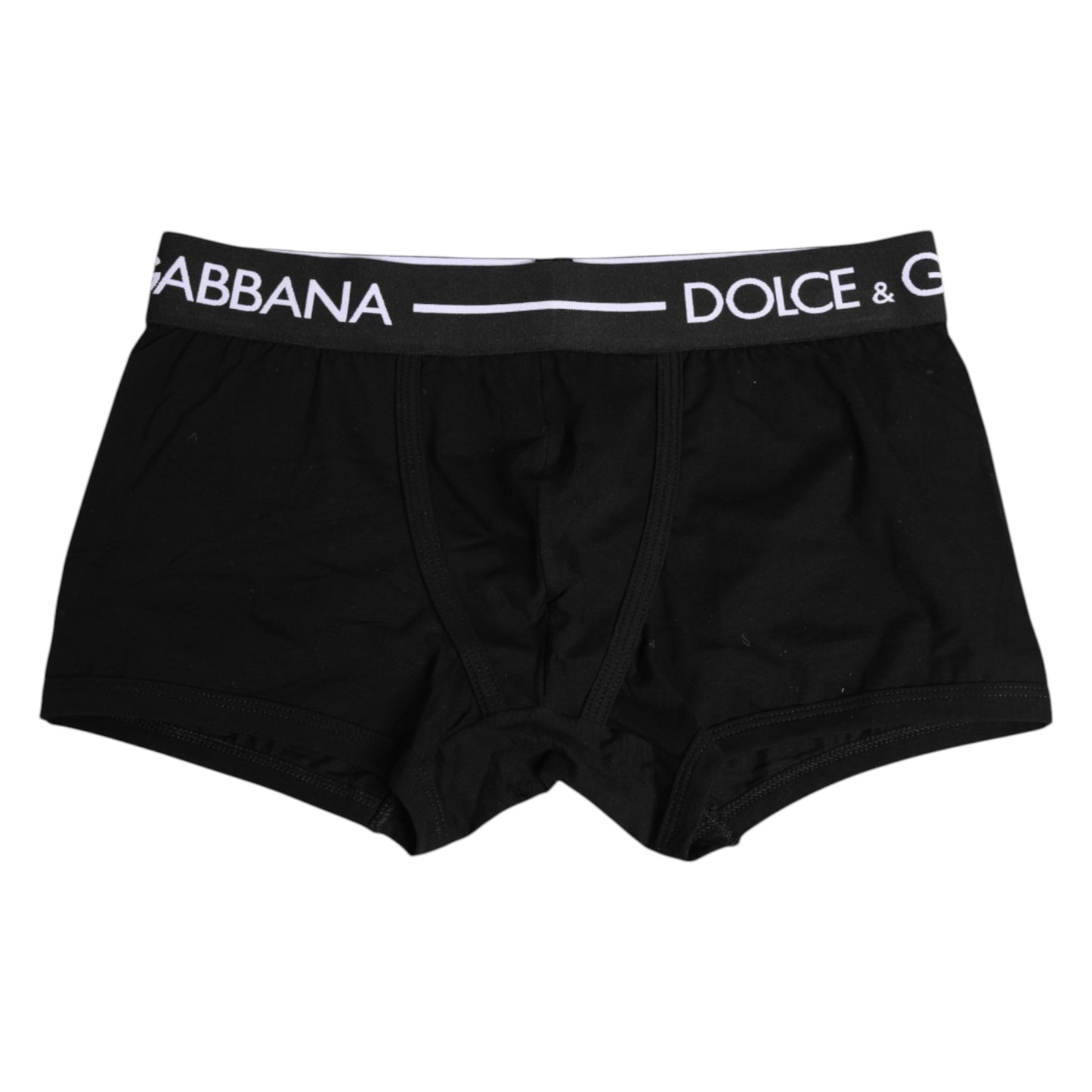Black Cotton Stretch Regular Boxer Underwear