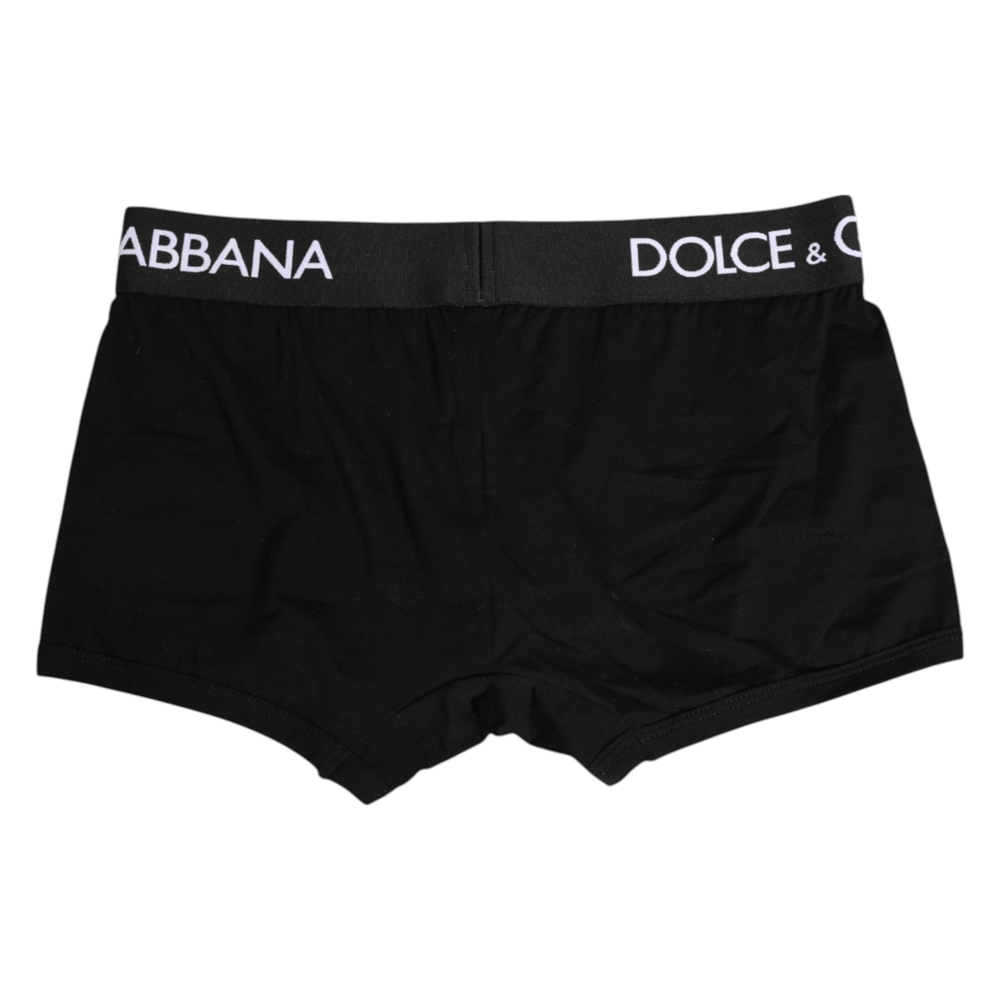 Black Cotton Stretch Regular Boxer Underwear