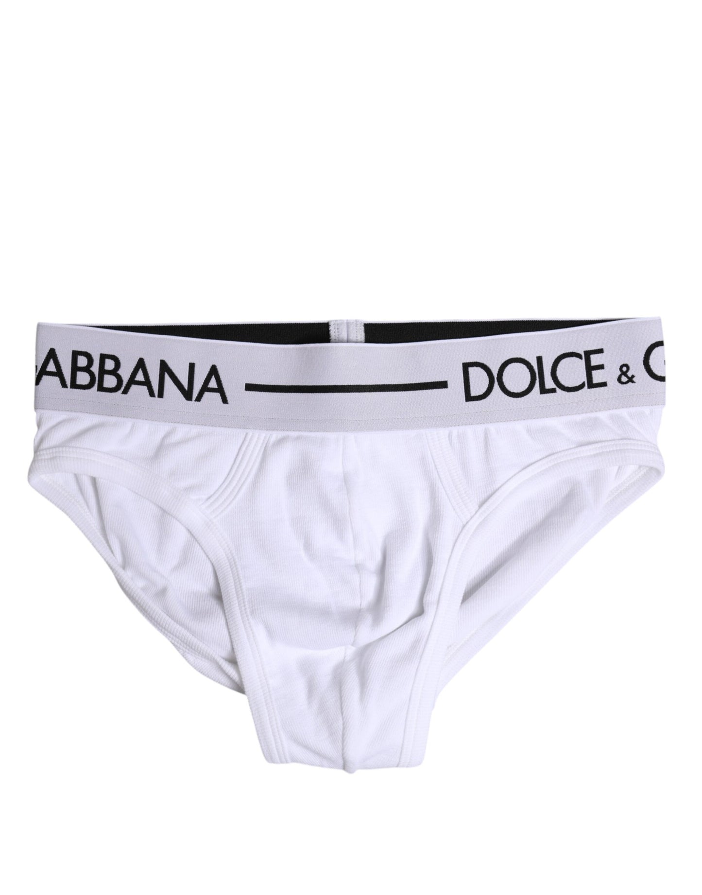 White Cotton Stretch Regular Brief Underwear