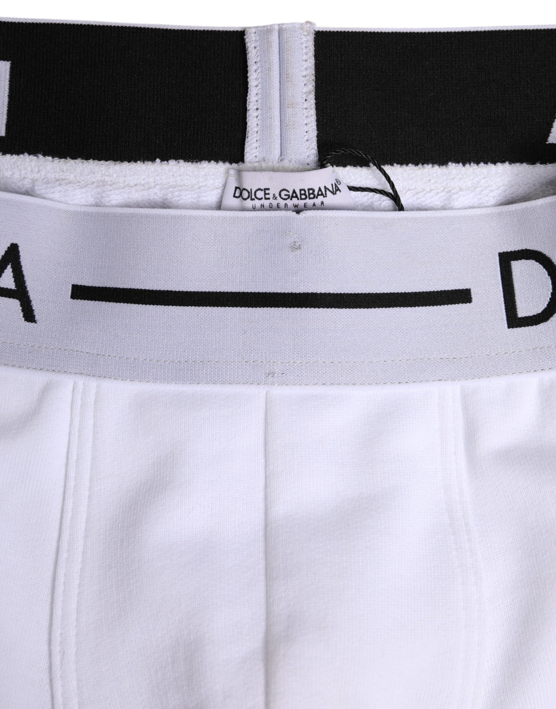 White Cotton Stretch Regular Boxer Underwear