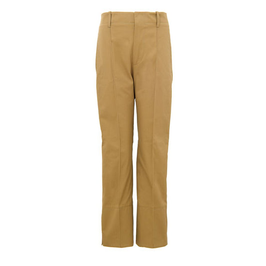 Beige Cotton Pant