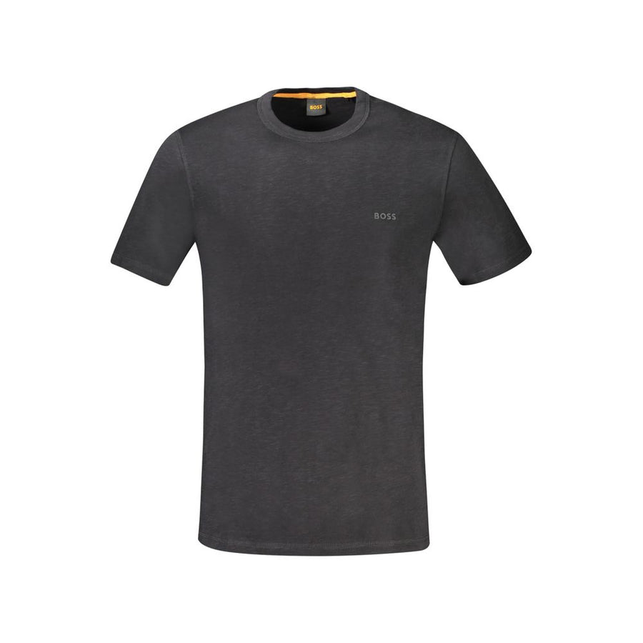 Black Cotton T-Shirt