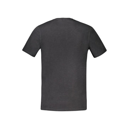 Black Cotton T-Shirt