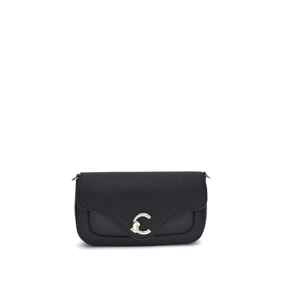 Black Calf Leather Bos Taurus Shoulder Bag
