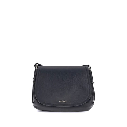 Black Calf Leather Bos Taurus Shoulder Bag