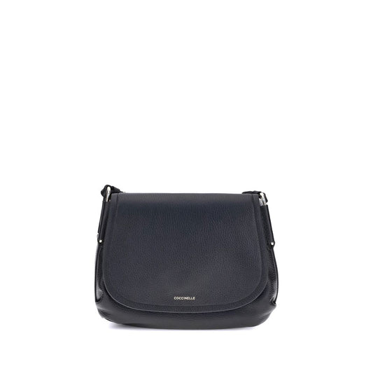 Black Calf Leather Bos Taurus Shoulder Bag