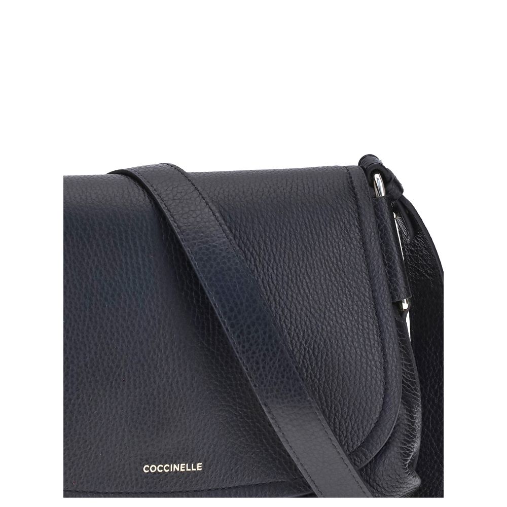 Black Calf Leather Bos Taurus Shoulder Bag
