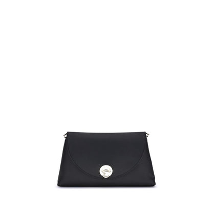 Black Calf Leather Bos Taurus Shoulder Bag