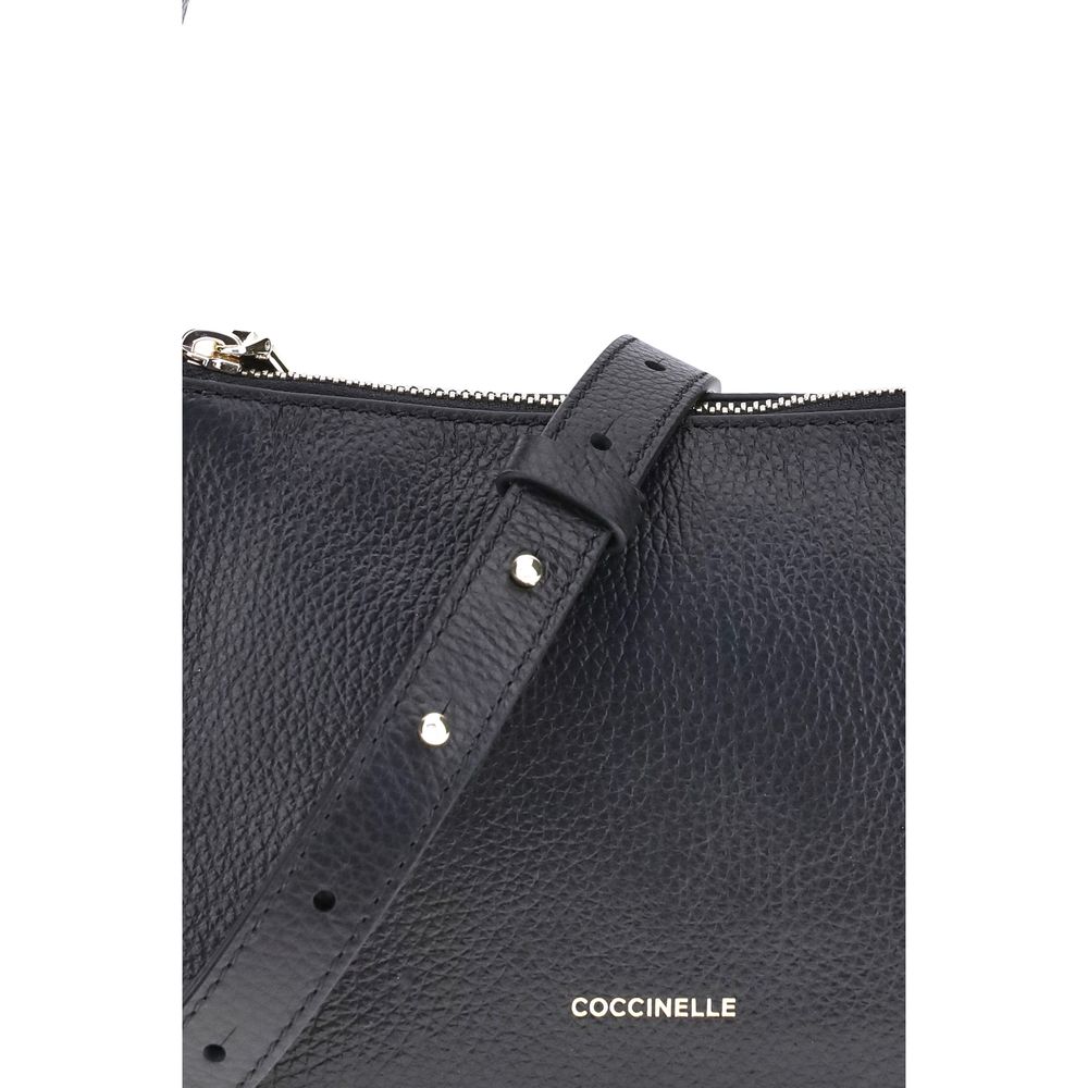 Black Calf Leather Bos Taurus Shoulder Bag